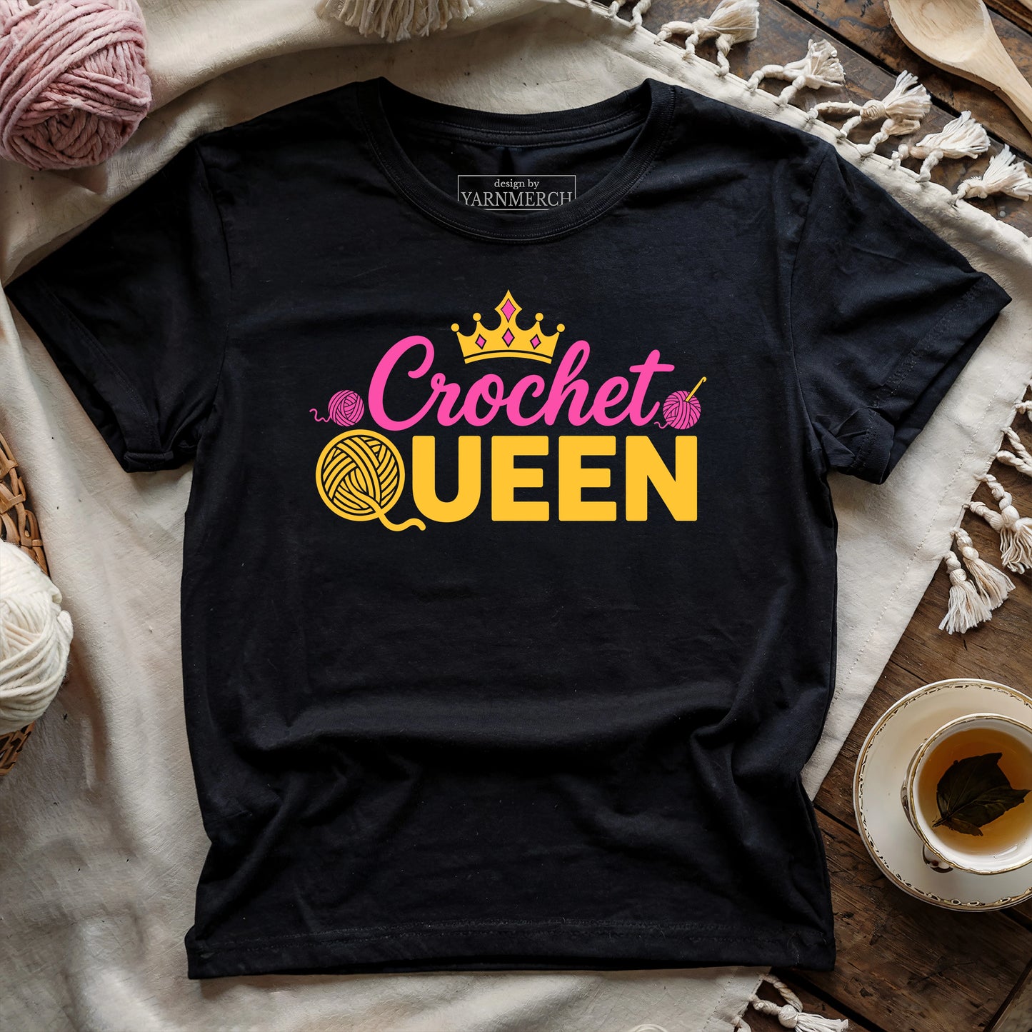 Crochet Queen T-shirt