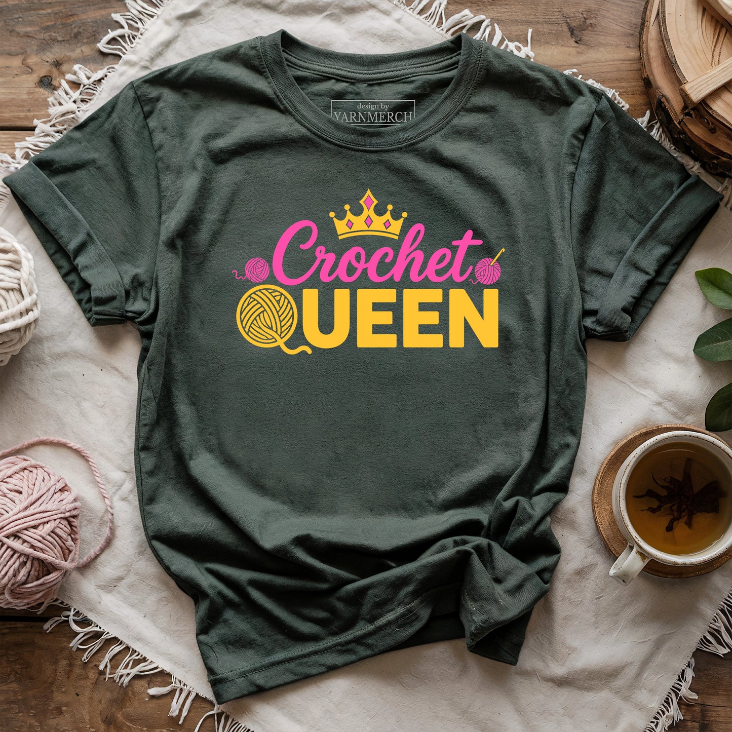 Crochet Queen T-shirt