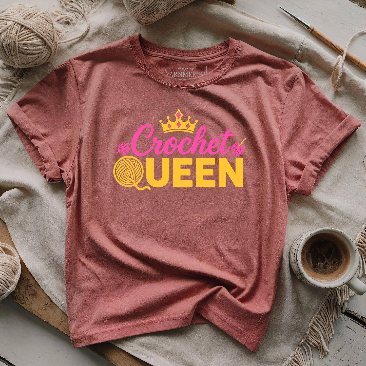 Crochet Queen T-shirt