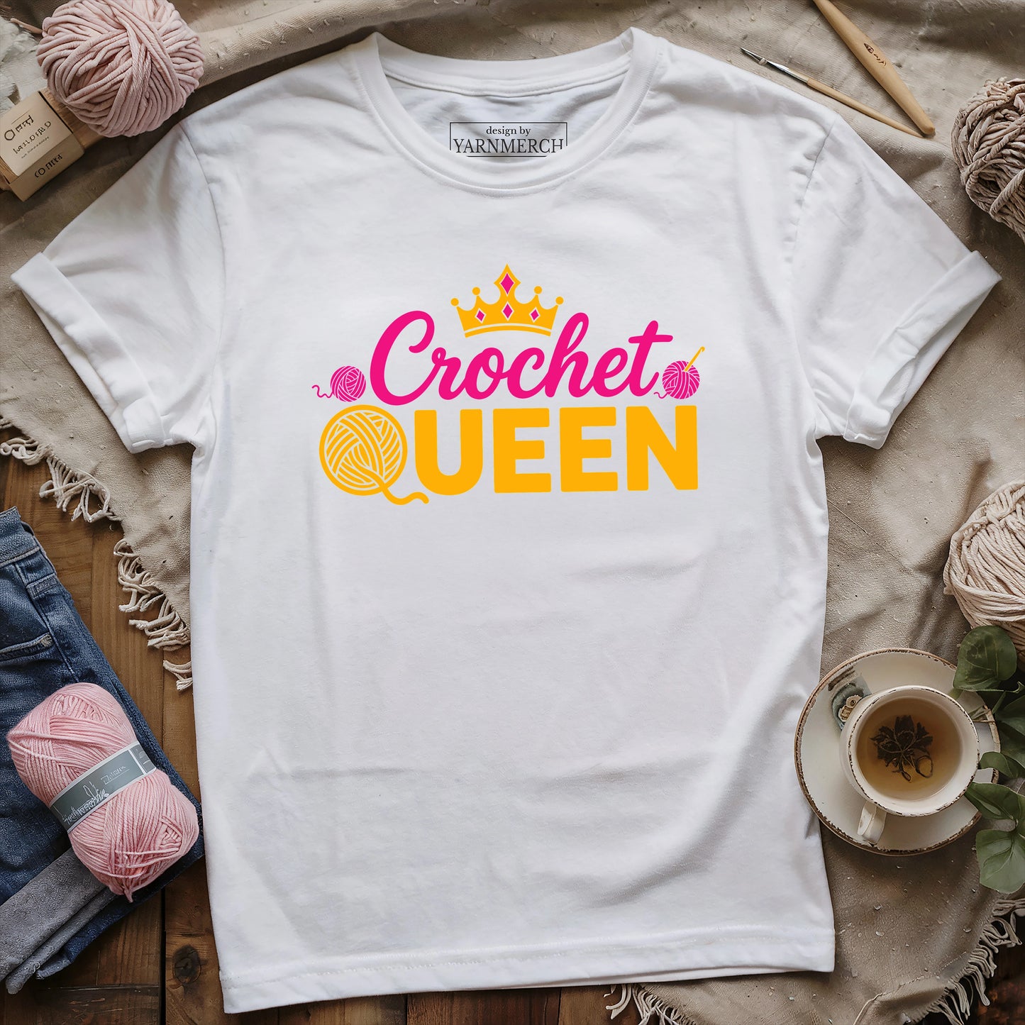 Crochet Queen T-shirt