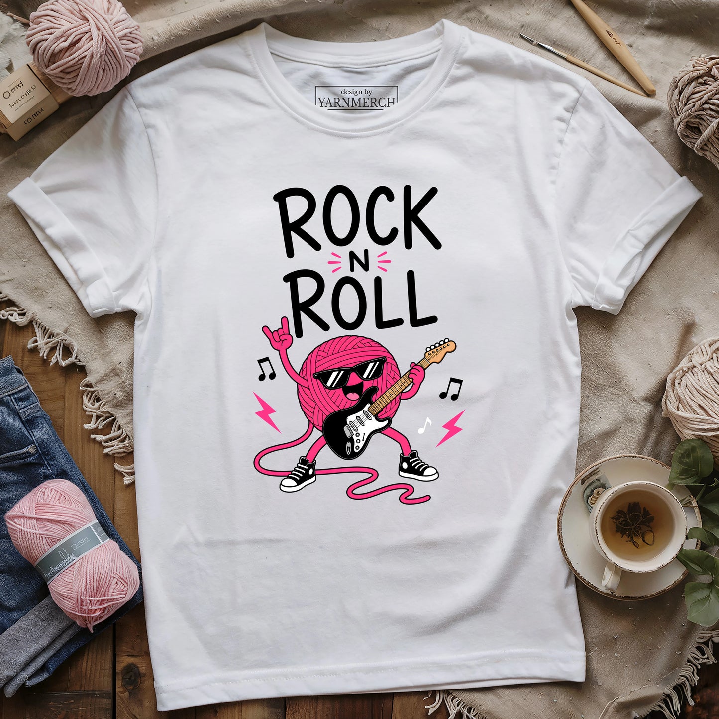 Rock N Roll Yarn T-shirt