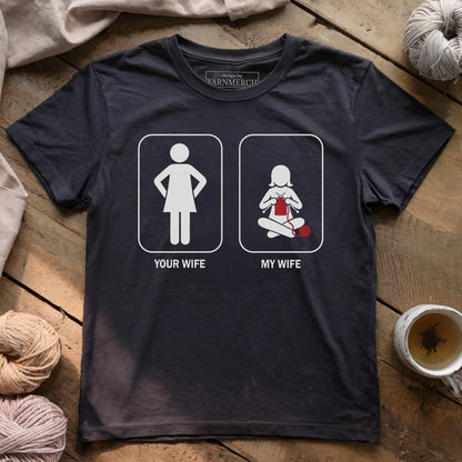 My Knitting Wife T-shirt