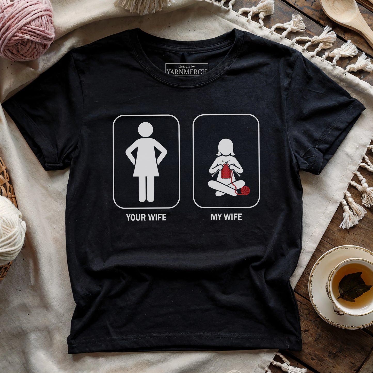 My Knitting Wife T-shirt