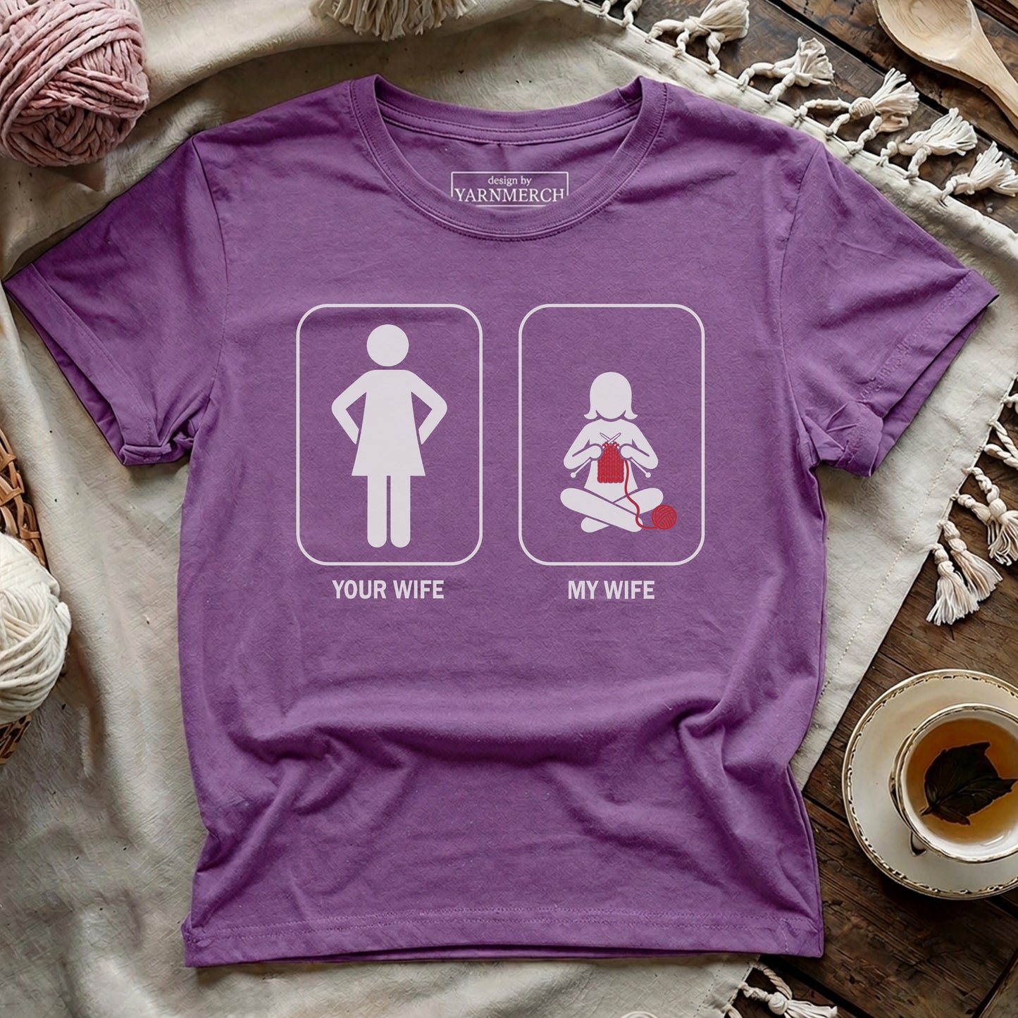 My Knitting Wife T-shirt