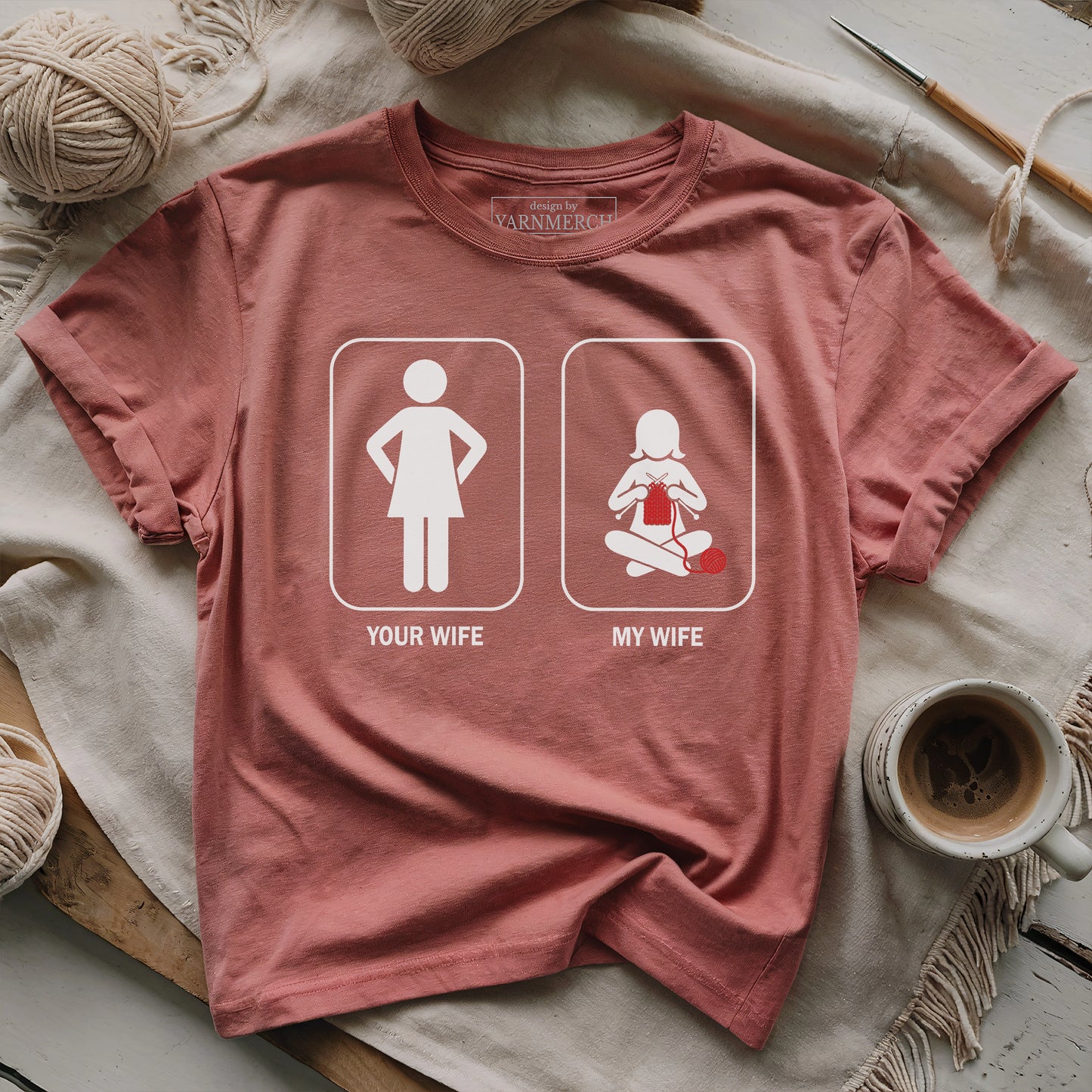 My Knitting Wife T-shirt