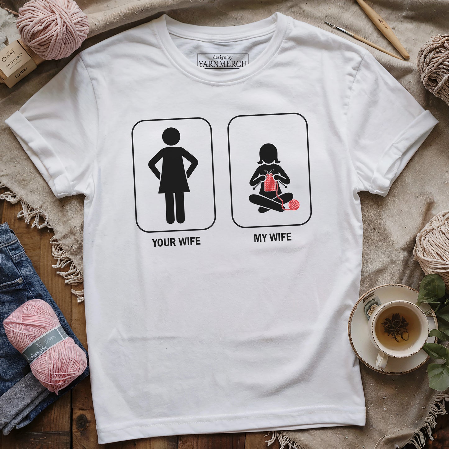My Knitting Wife T-shirt