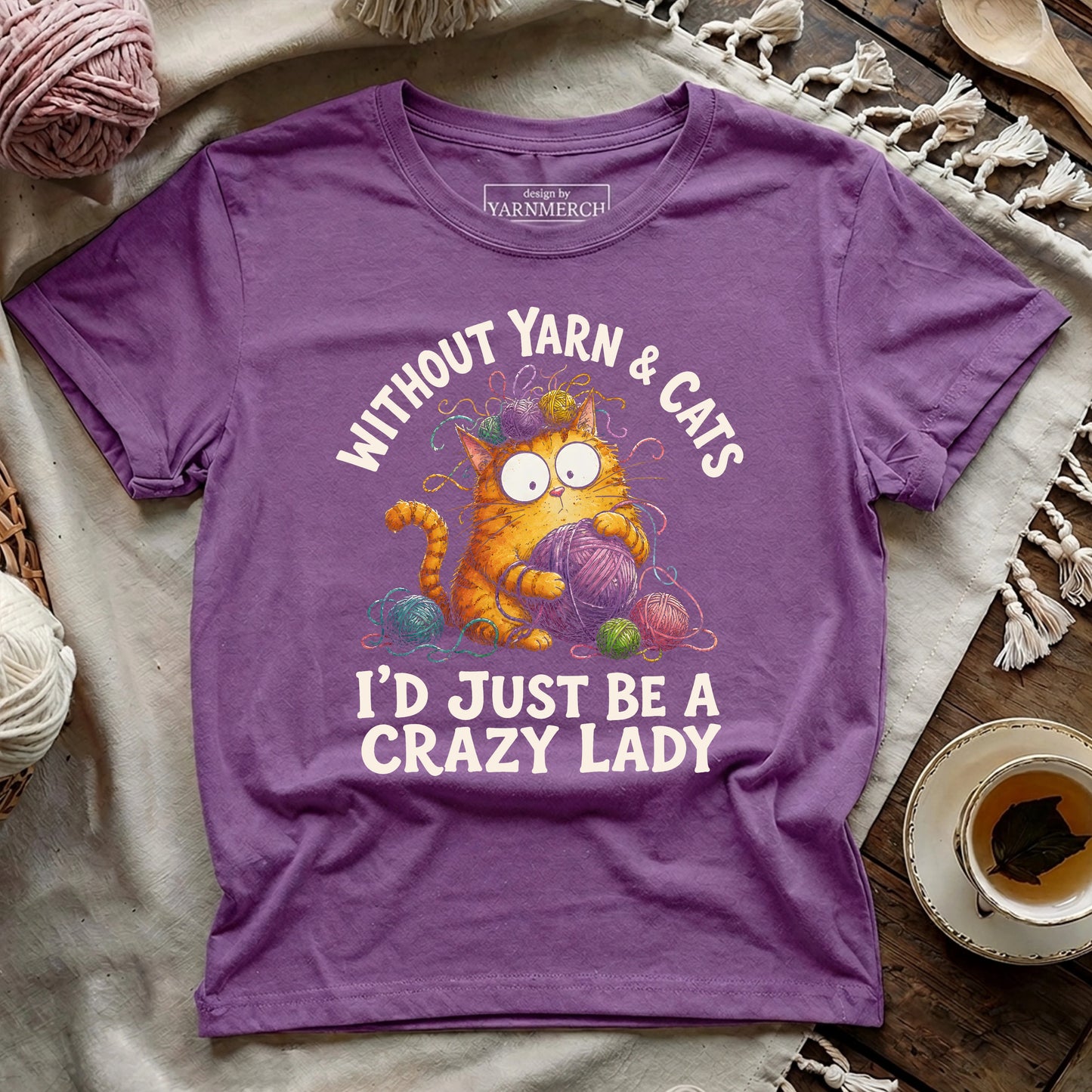 Yarn & Cat T-shirt