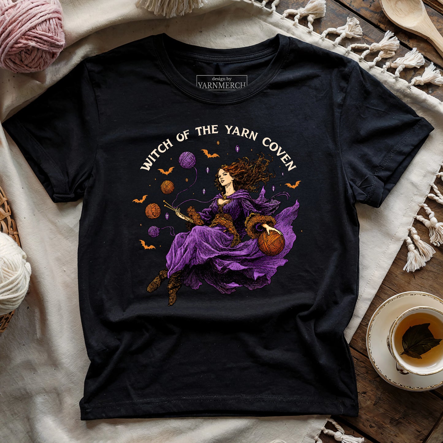 Witch of the Yarn Coven T-shirt