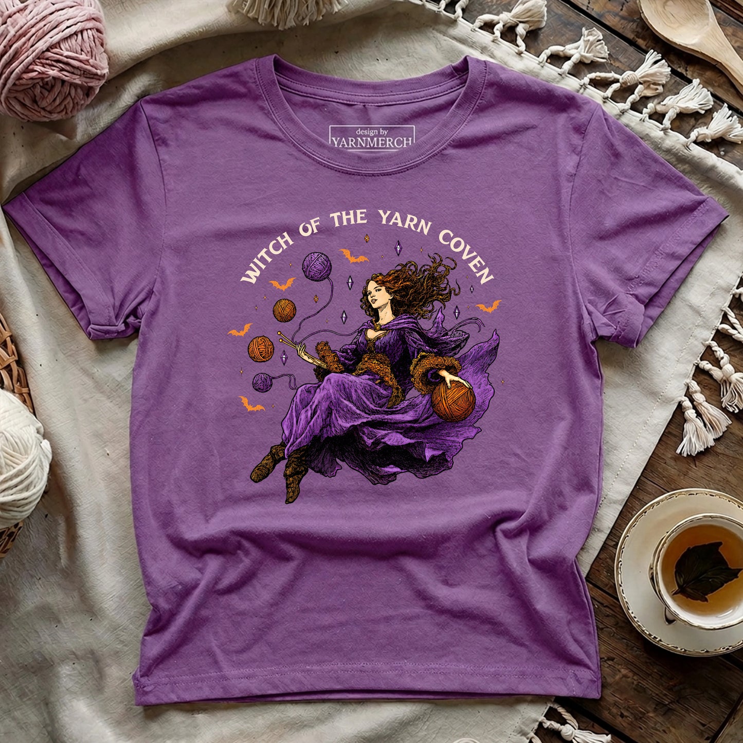Witch of the Yarn Coven T-shirt