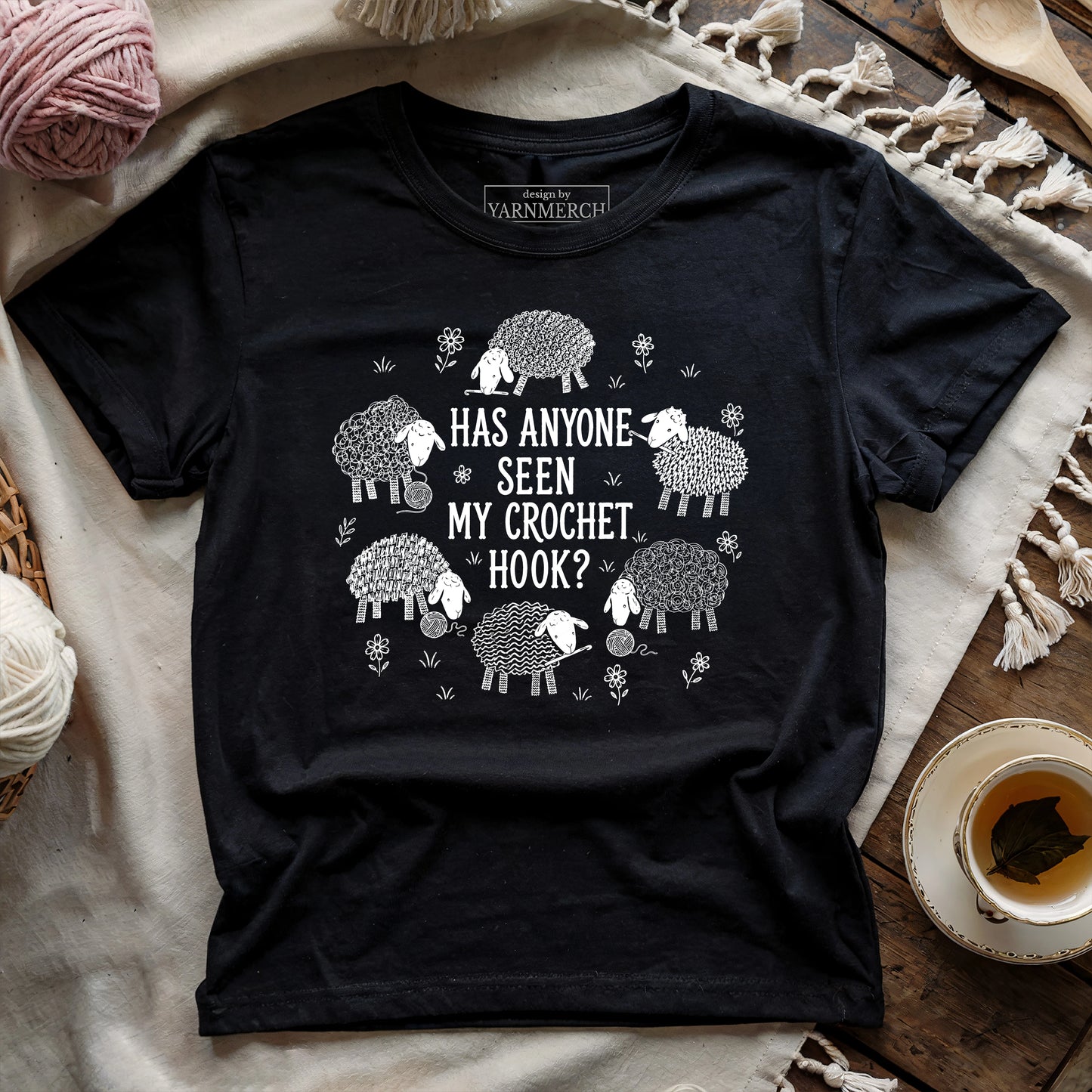 Where’s My Crochet Hook? T-shirt