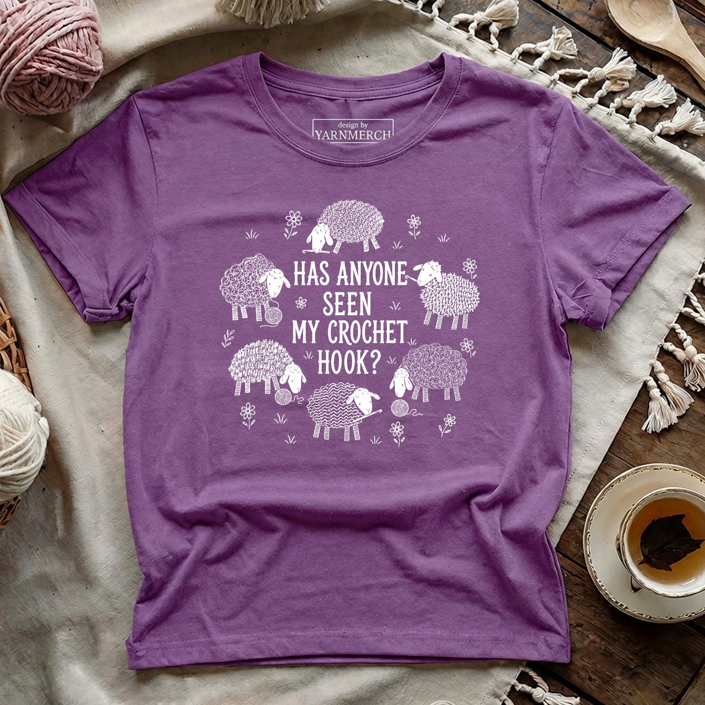 Where’s My Crochet Hook? T-shirt