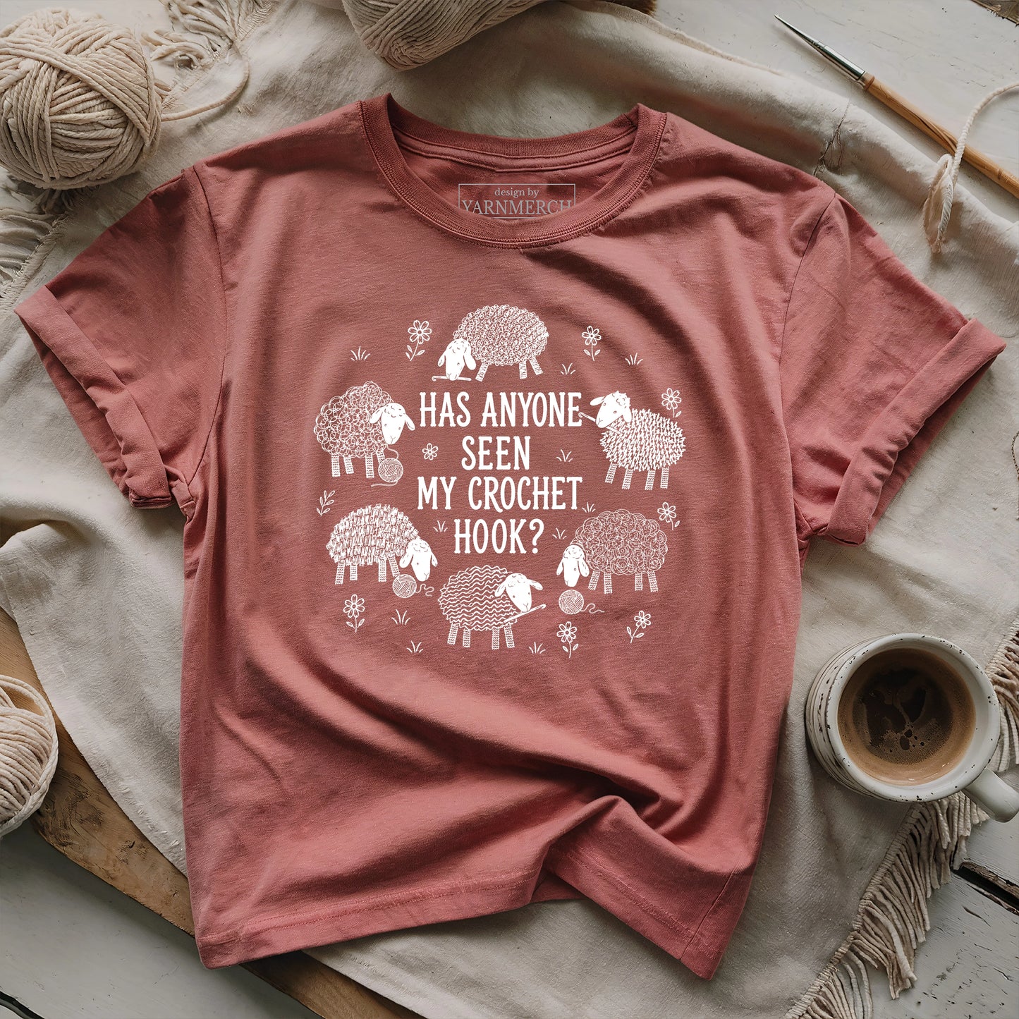 Where’s My Crochet Hook? T-shirt
