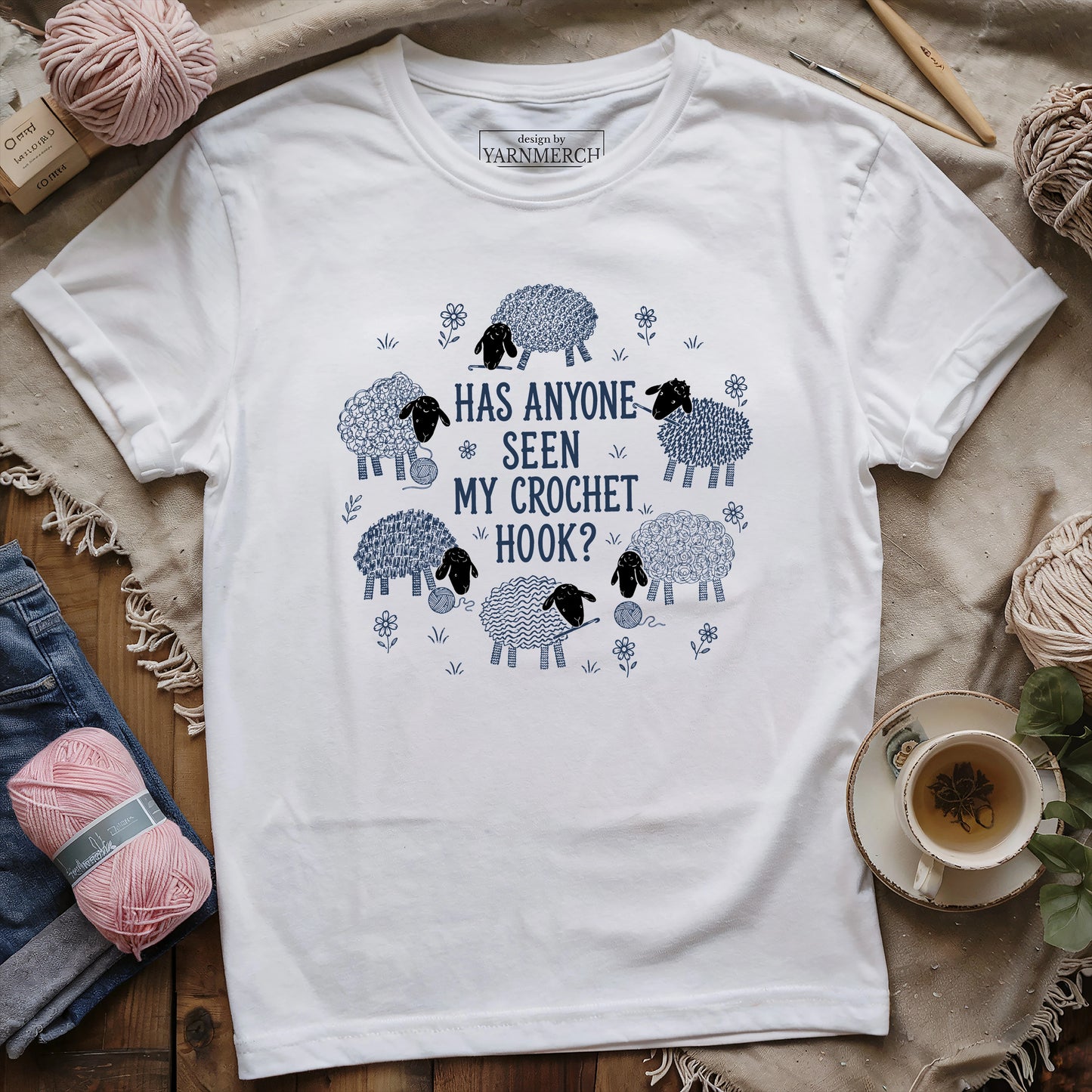 Where’s My Crochet Hook? T-shirt