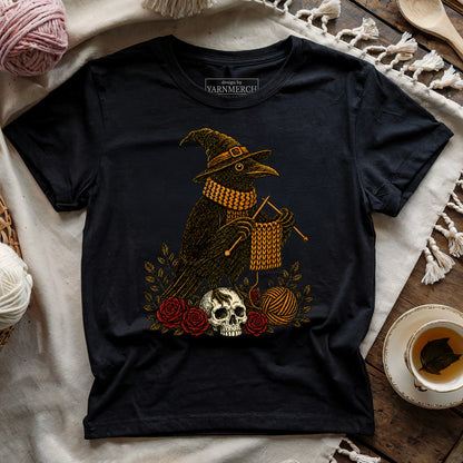 Knitting Raven T-shirt