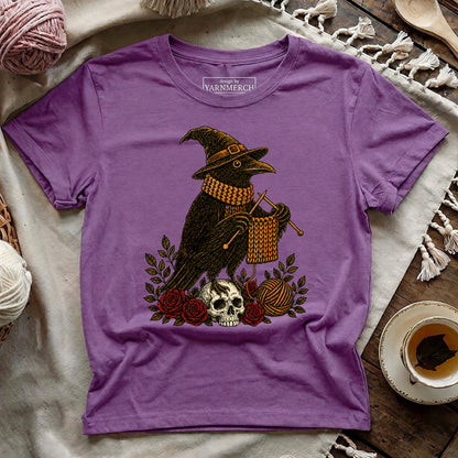 Knitting Raven T-shirt