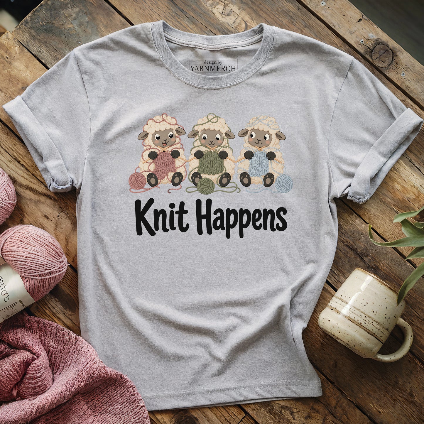 Knit Happens Flock T-shirt