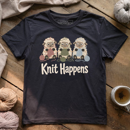 Knit Happens Flock T-shirt