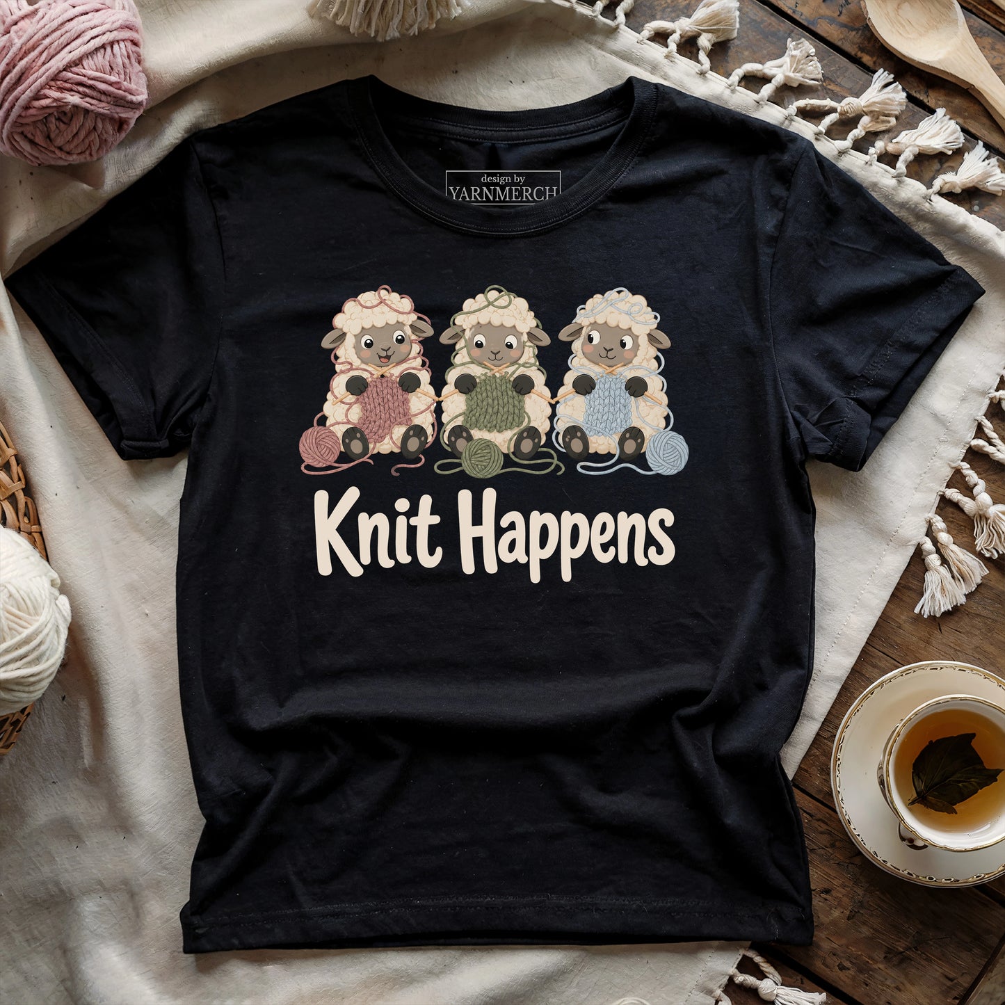 Knit Happens Flock T-shirt