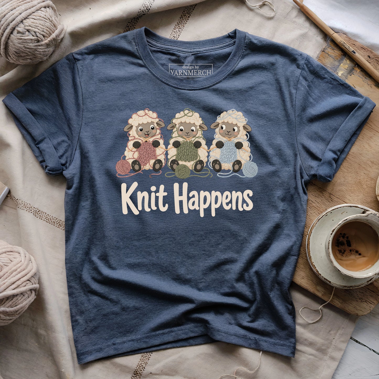 Knit Happens Flock T-shirt