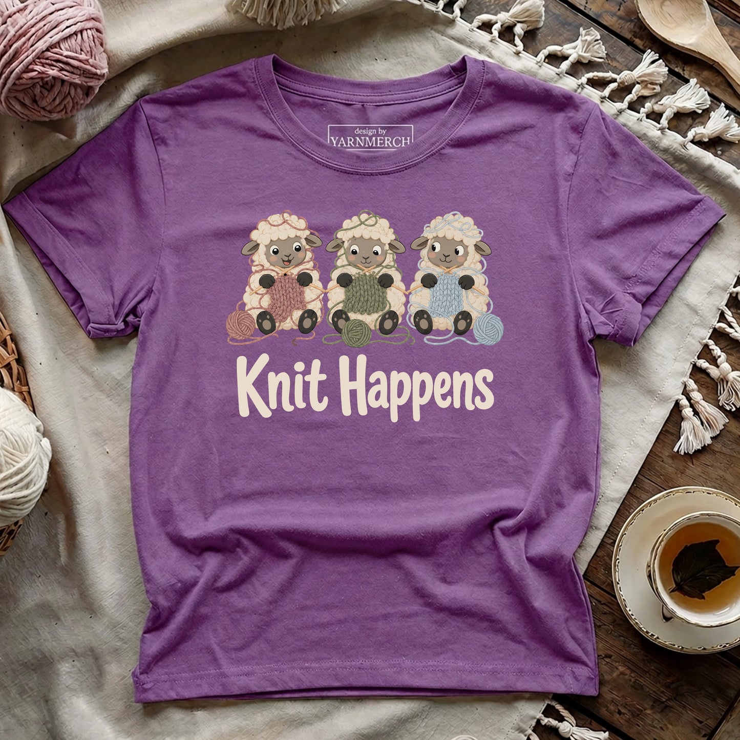 Knit Happens Flock T-shirt