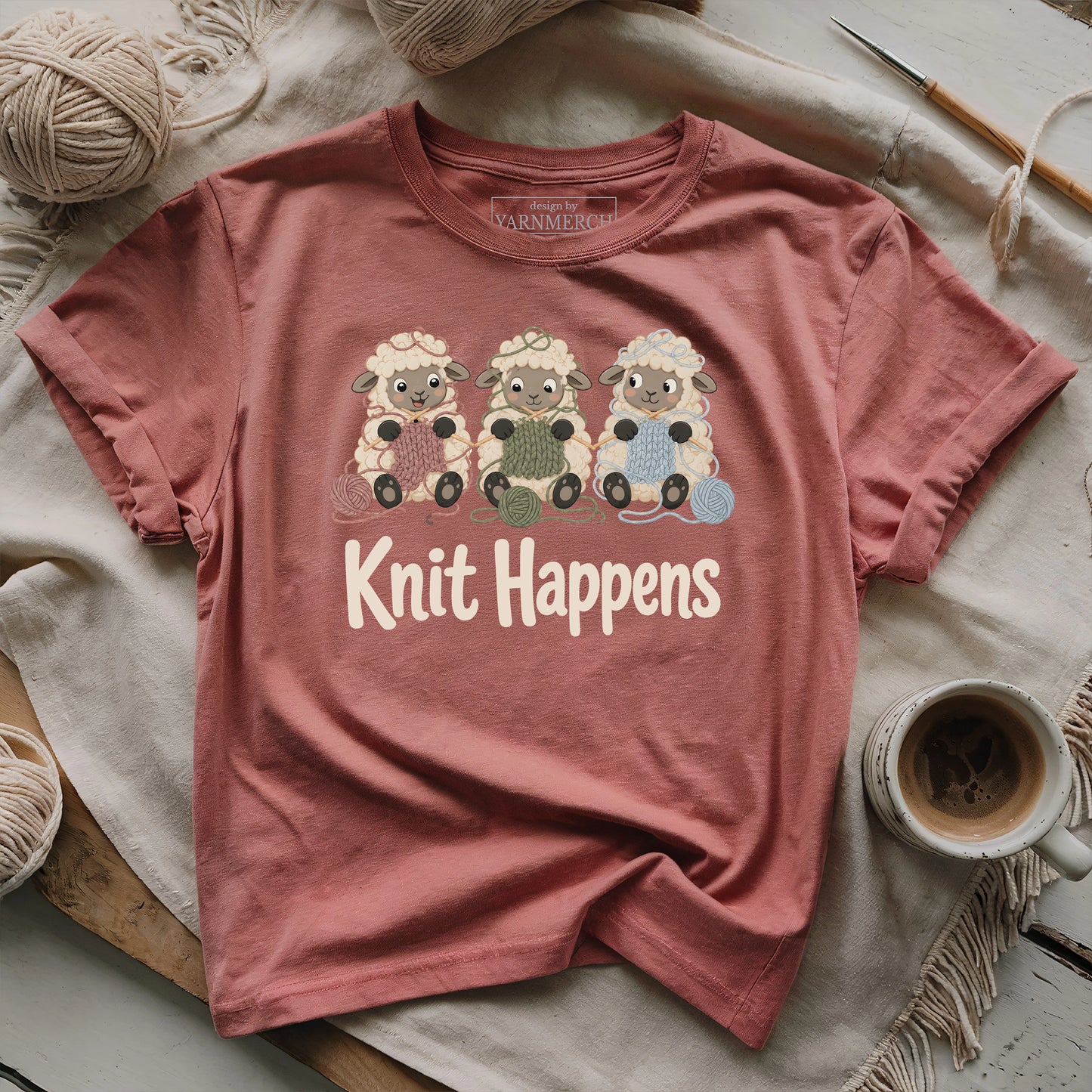 Knit Happens Flock T-shirt