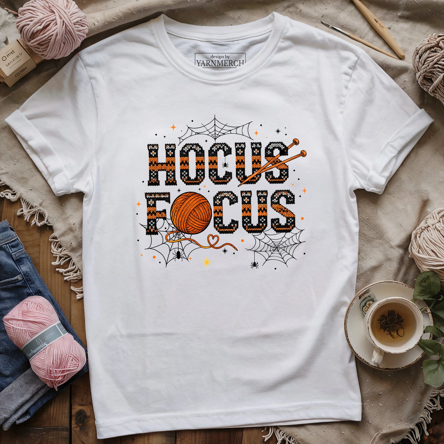 Hocus Pocus Knitting T-shirt