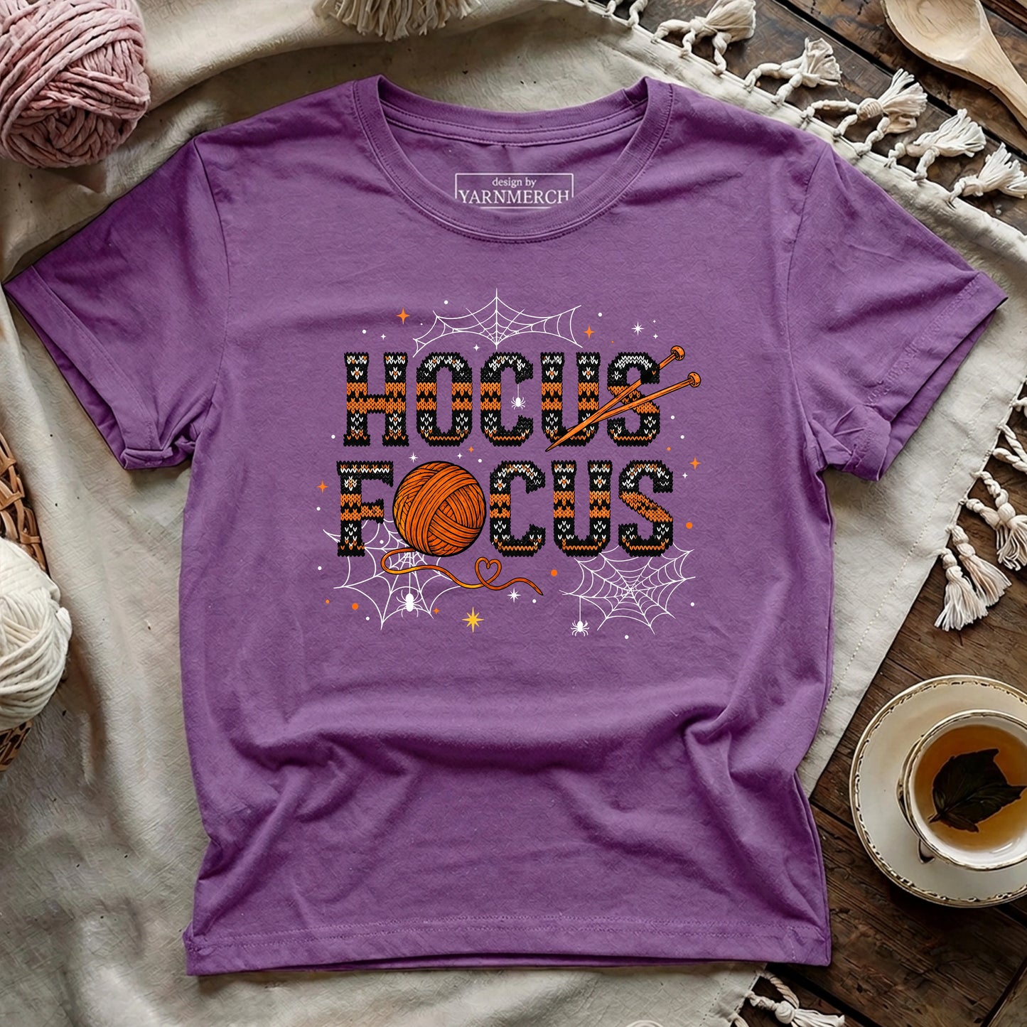 Hocus Pocus Knitting T-shirt