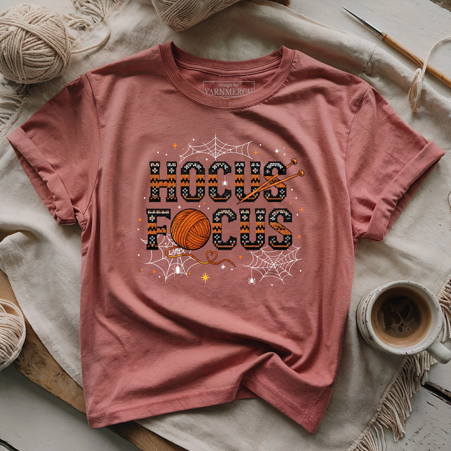Hocus Pocus Knitting T-shirt
