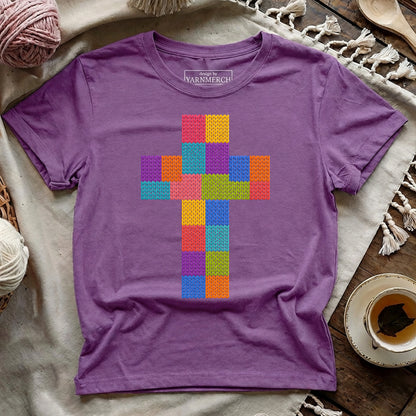 Fair Isle Faith Cross T-shirt
