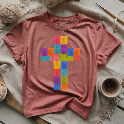 Fair Isle Faith Cross T-shirt