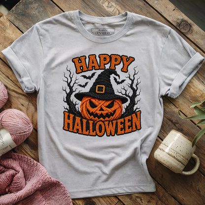 Knitted Pumpkin T-shirt