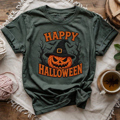 Knitted Pumpkin T-shirt