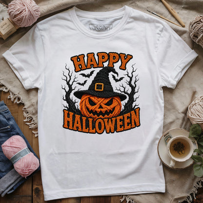 Knitted Pumpkin T-shirt