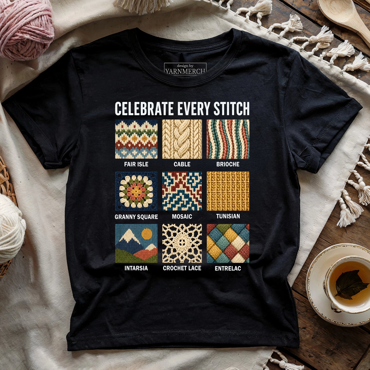 Celebrate Every Stitch T-shirt