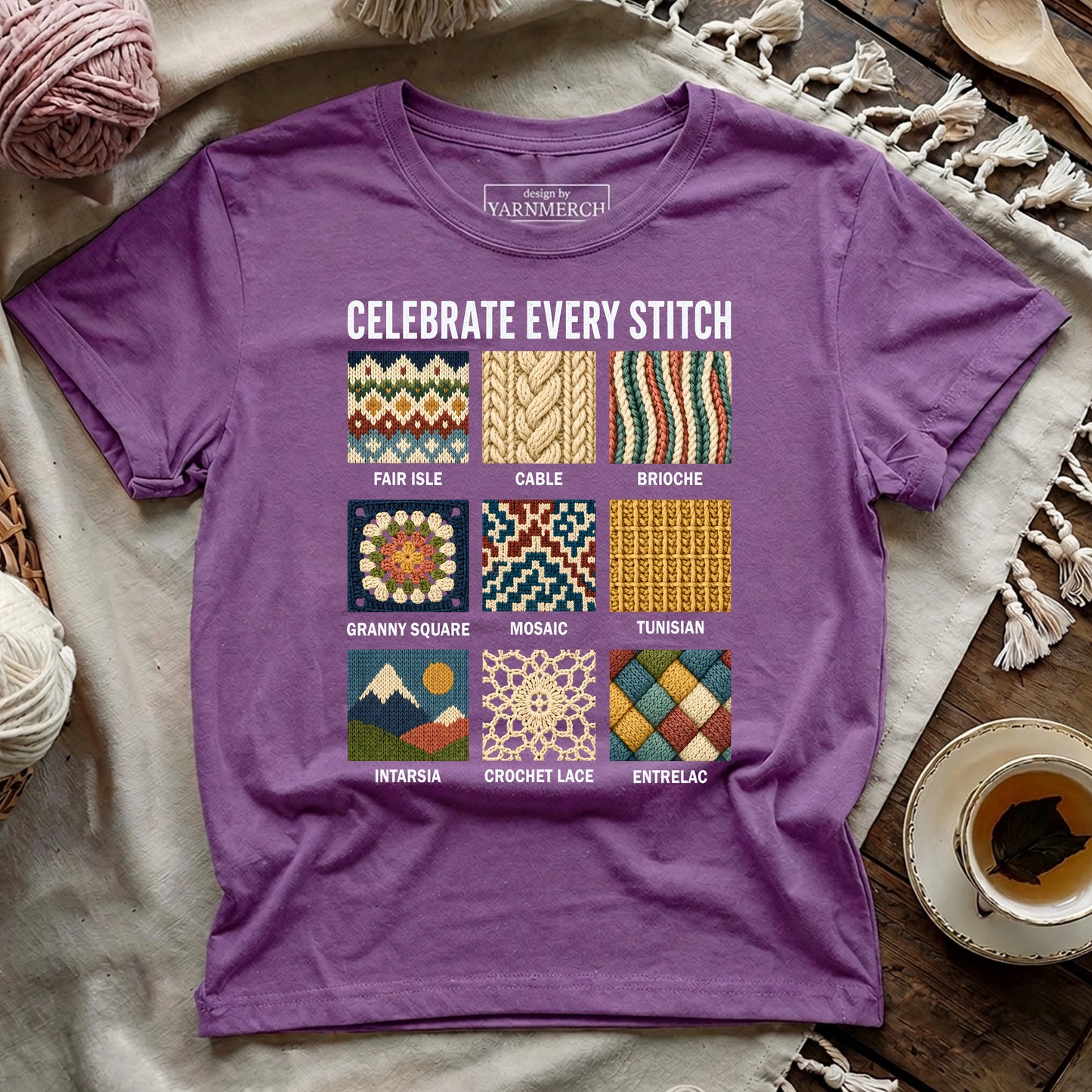 Celebrate Every Stitch T-shirt