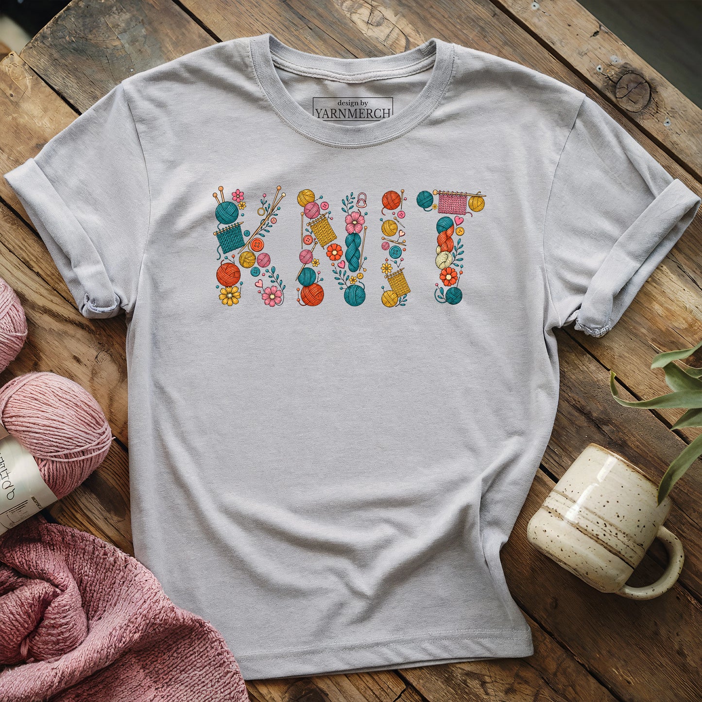 KNIT T-shirt