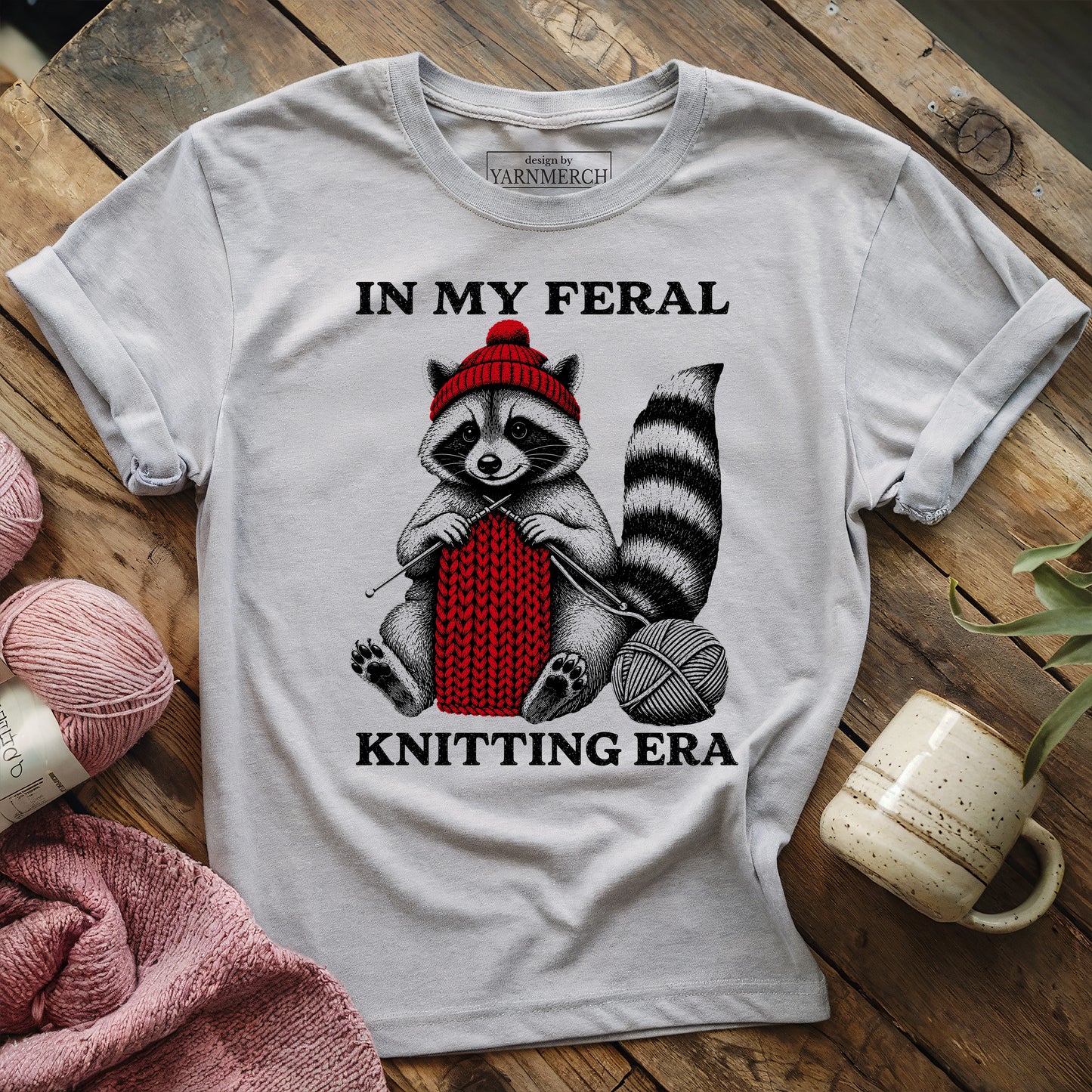 In My Feral Knitting Era T-shirt