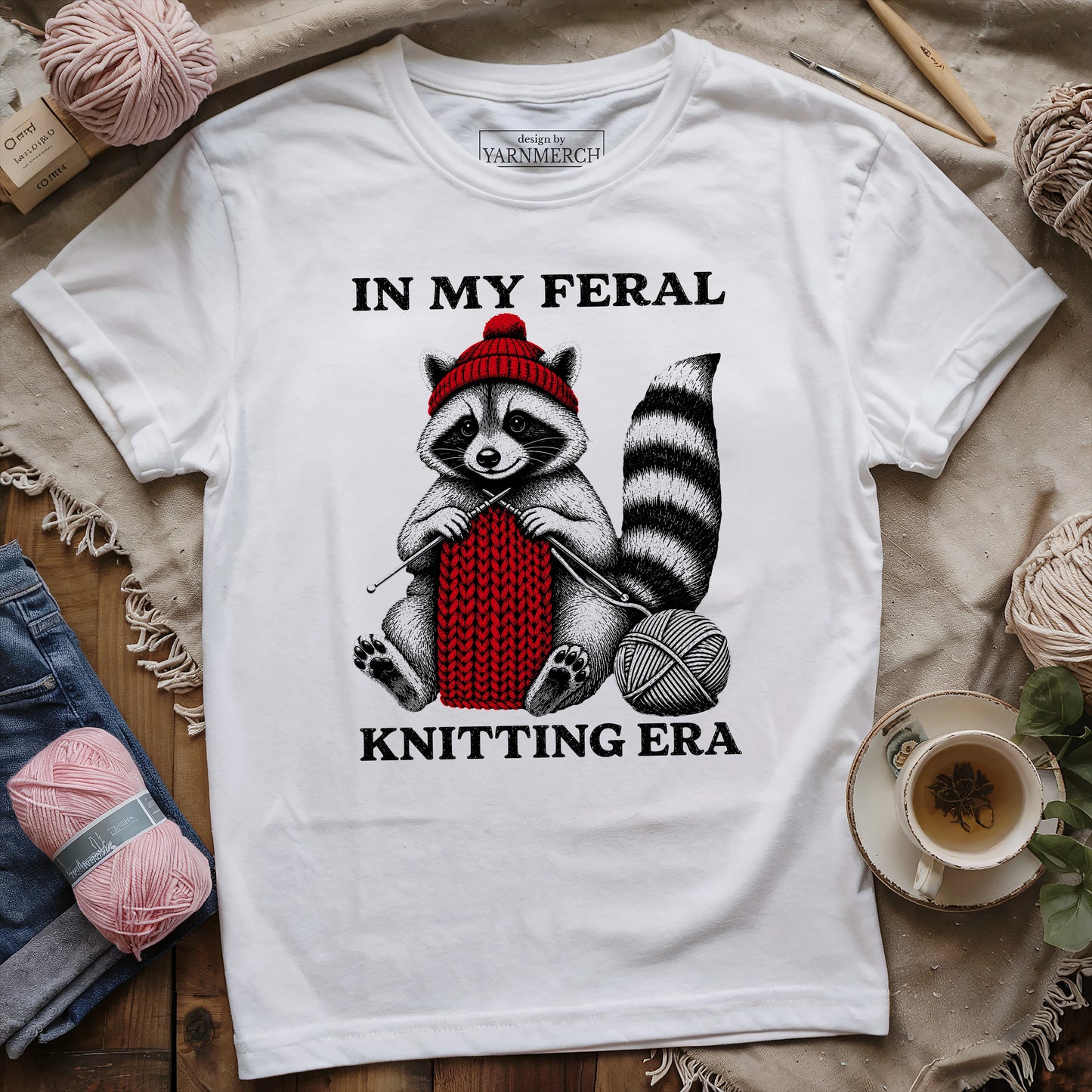 In My Feral Knitting Era T-shirt