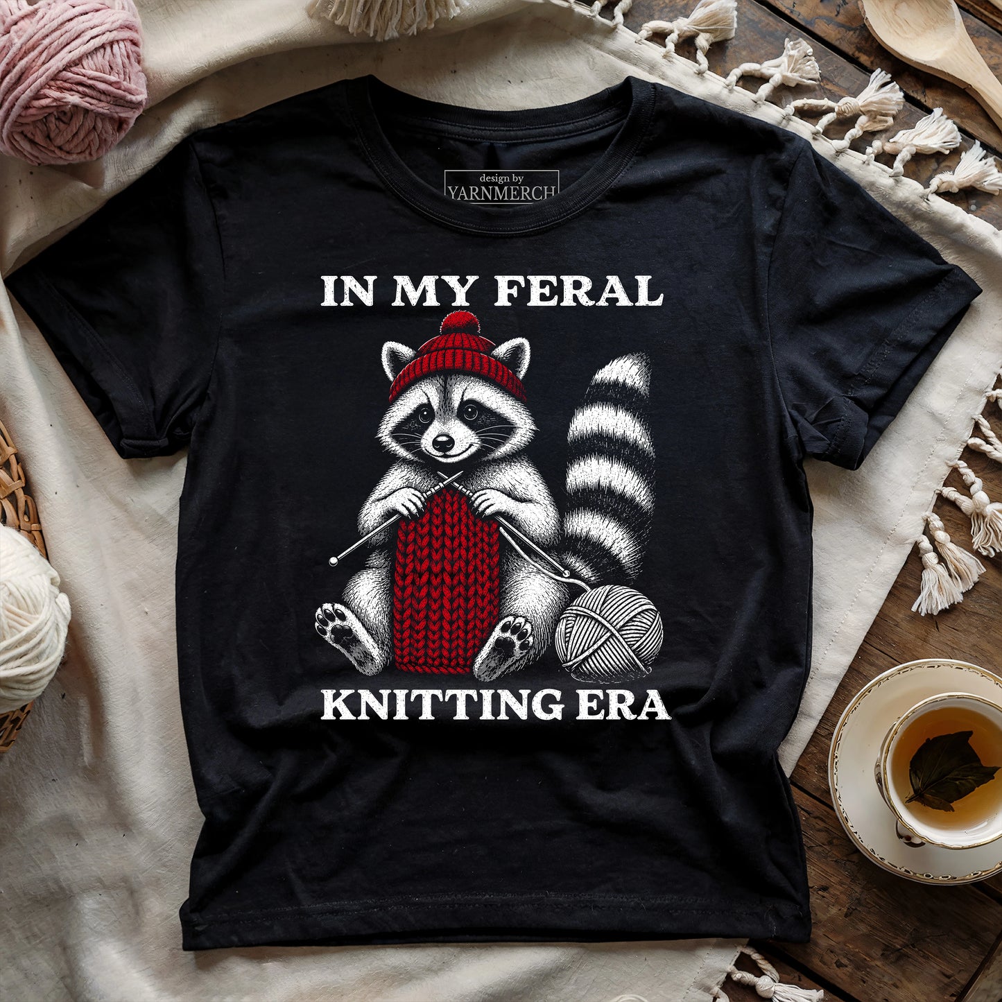In My Feral Knitting Era T-shirt