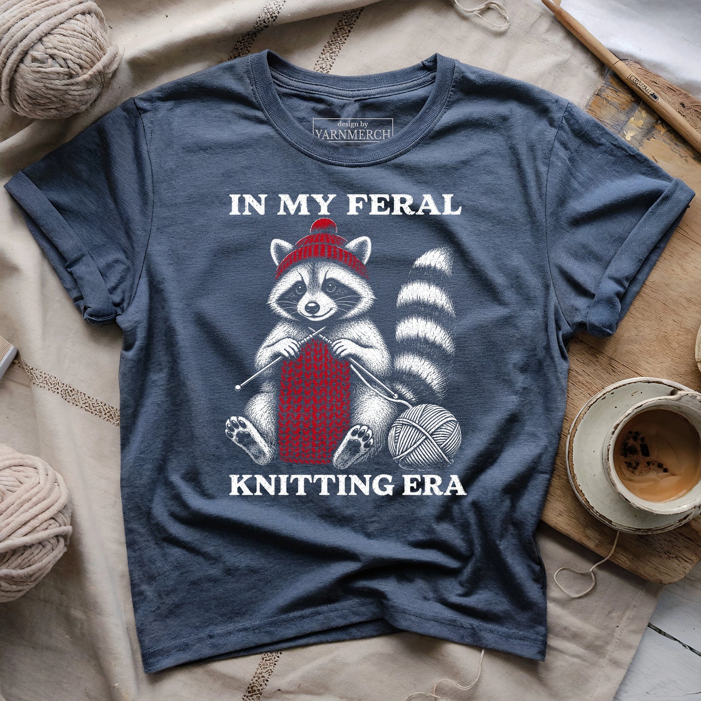In My Feral Knitting Era T-shirt