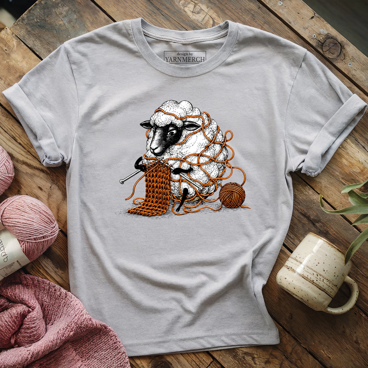 Knitting is Knotty T-shirt