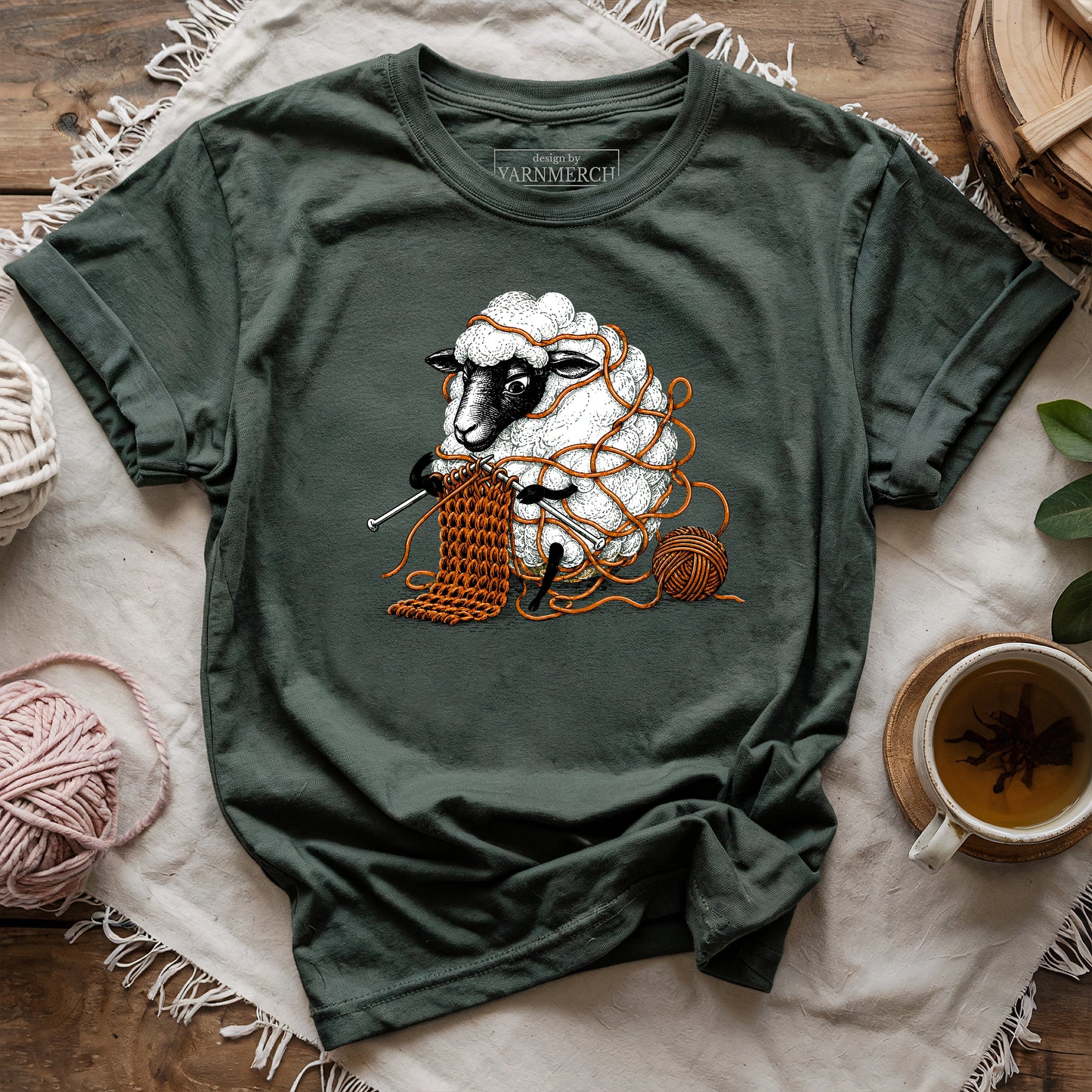 Knitting is Knotty T-shirt