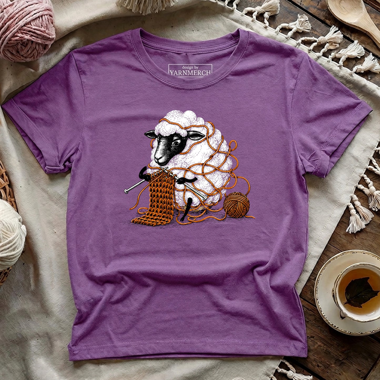 Knitting is Knotty T-shirt