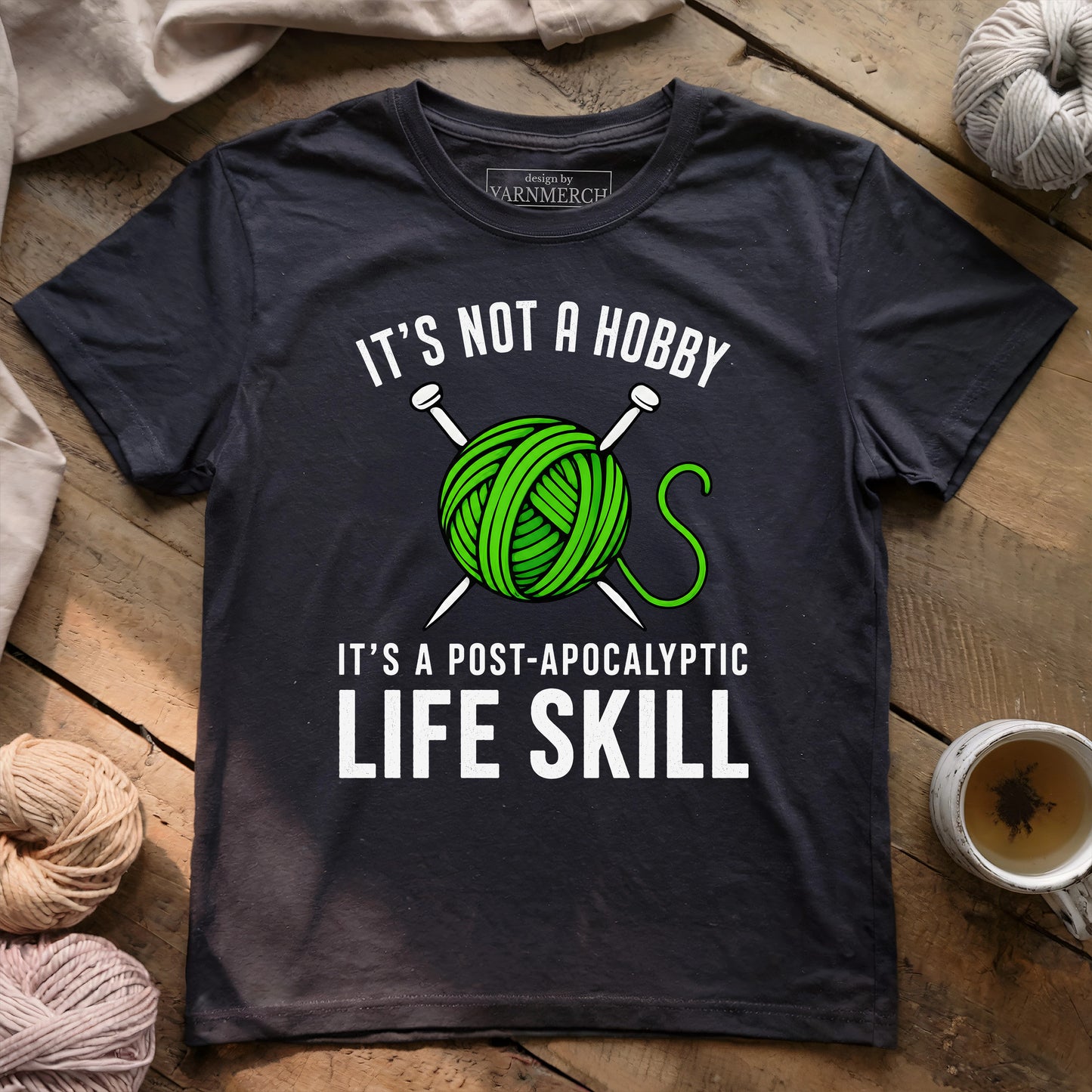 Knitting Survival Skill T-shirt