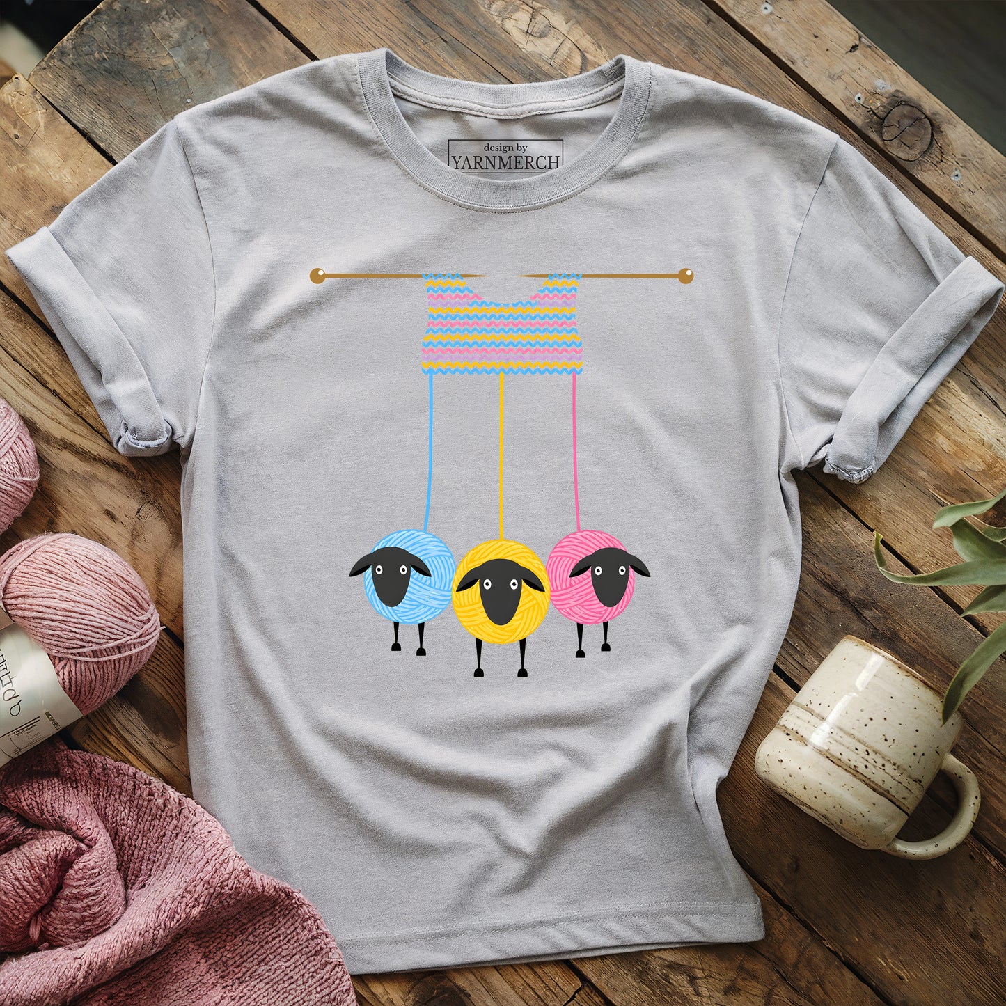 Knitting Sheep T-shirt