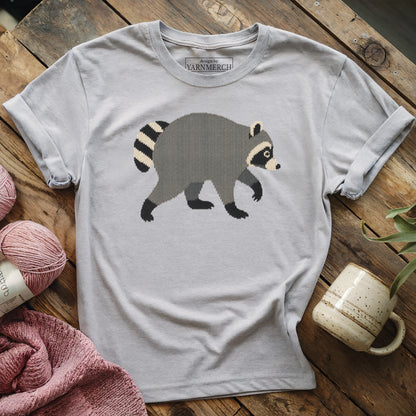 Knitted Jimothy Raccoon T-shirt