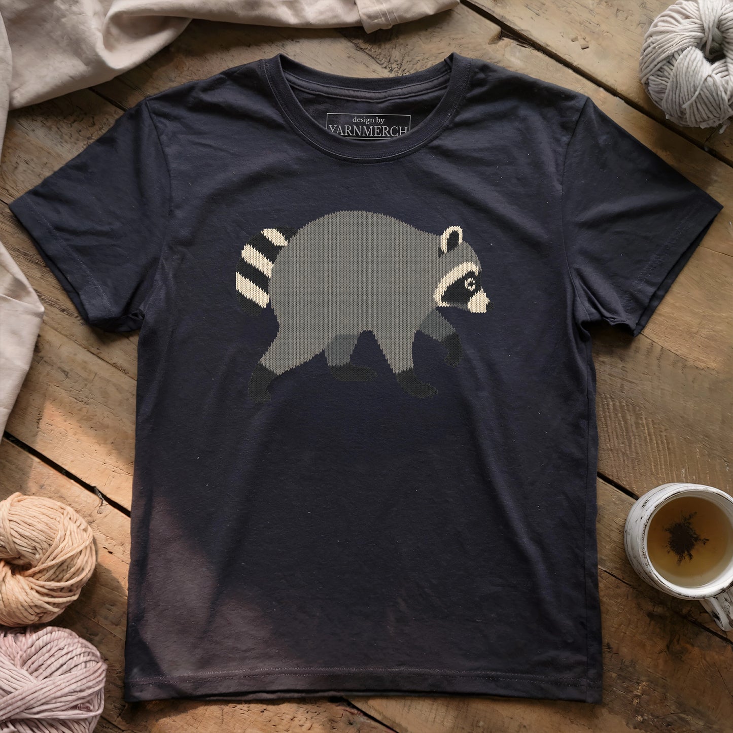 Knitted Jimothy Raccoon T-shirt