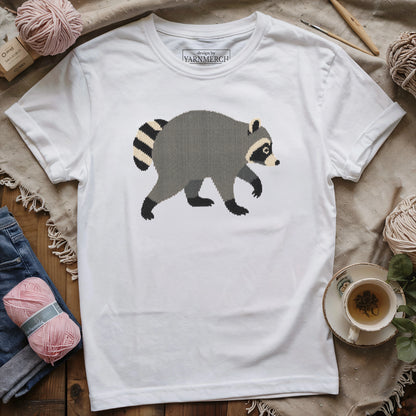Knitted Jimothy Raccoon T-shirt