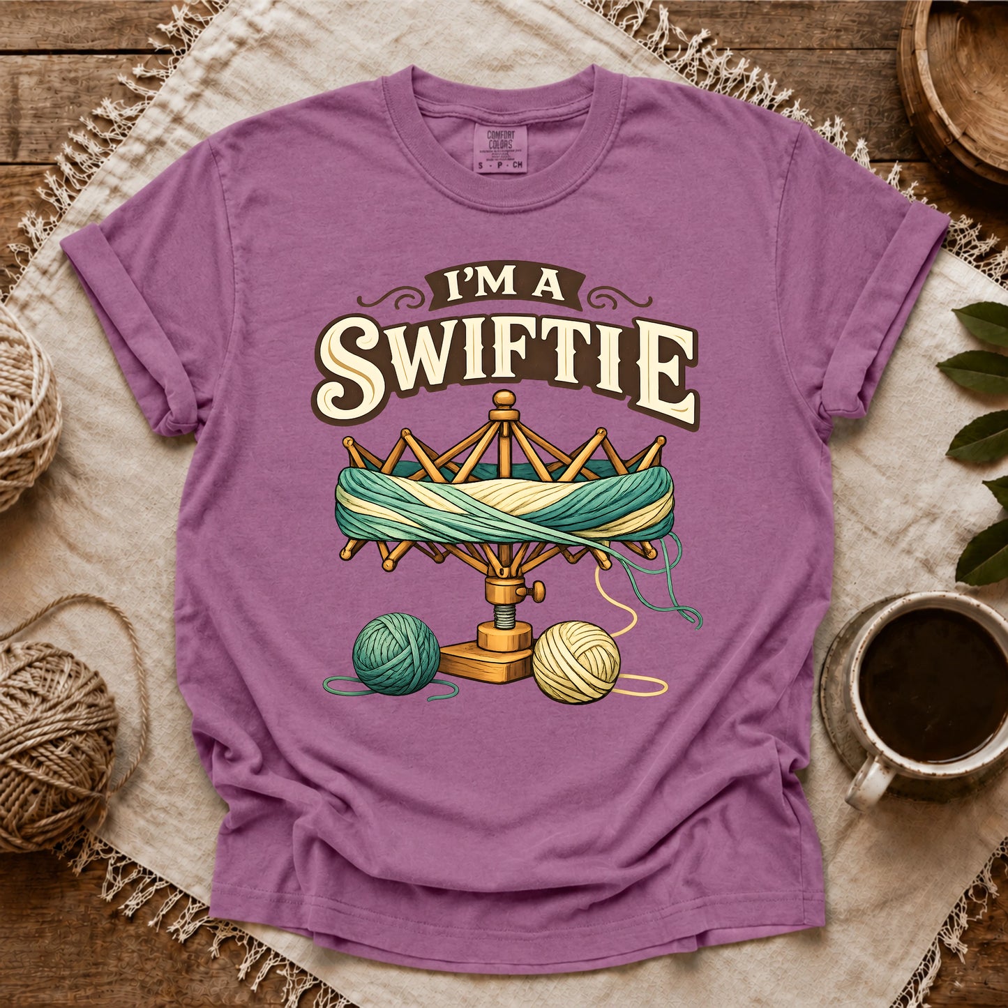 Comfort Colors Proud Yarn Swiftie T-shirt