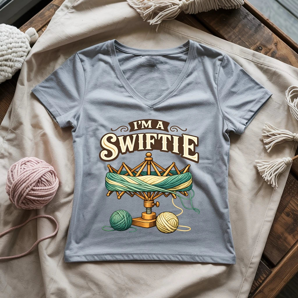 Proud Yarn Swiftie Lady V-neck